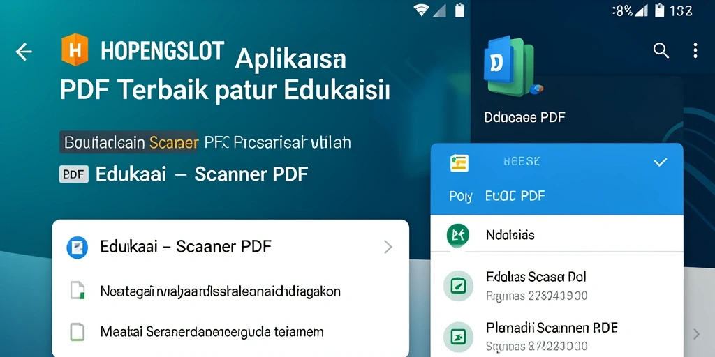 Antarmuka HOPENGSLOT yang user-friendly untuk pemindaian PDF.