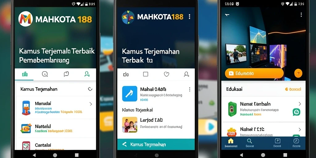 Tampilan antarmuka pengguna MAHKOTA188 yang sederhana dan fungsional.