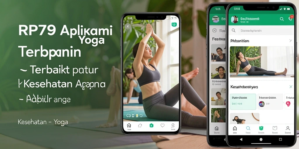 Antarmuka aplikasi Yoga RP79 yang intuitif dan mudah digunakan.